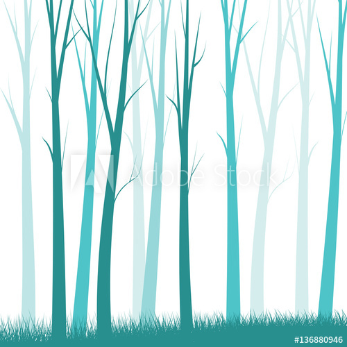 500x500 Simple Forest Background
