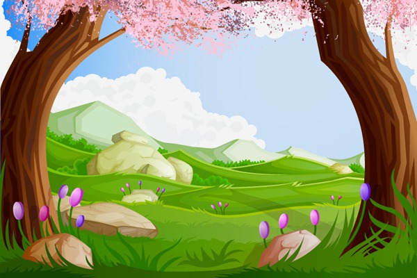 600x400 Tree Forest Cartoon Graphics Collection My Free Photoshop World