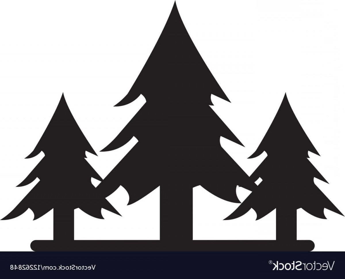 Download Forest Outline Vector at Vectorified.com | Collection of ...