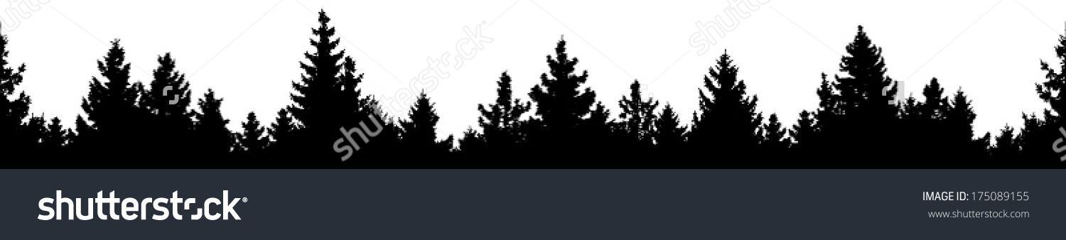 Forest Outline Clipart Free Cliparts Download Images 1500x338 Forest Outline Clipart Free Cliparts Download Images
