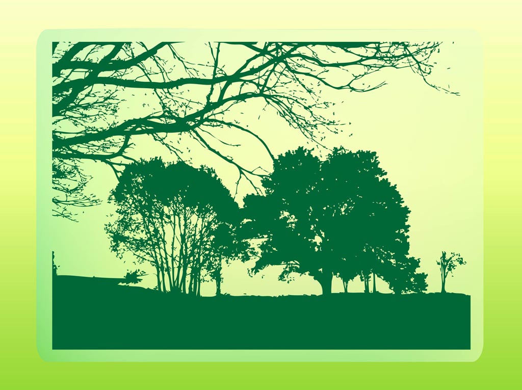 Forest Trees Vector Art Graphics 1024x765 Forest Trees Vector Art Graphics