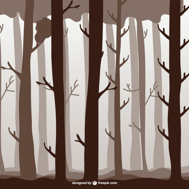 Forest Trees Illustration Vector Free Download 626x626 Forest Trees Illustration Vector Free Download