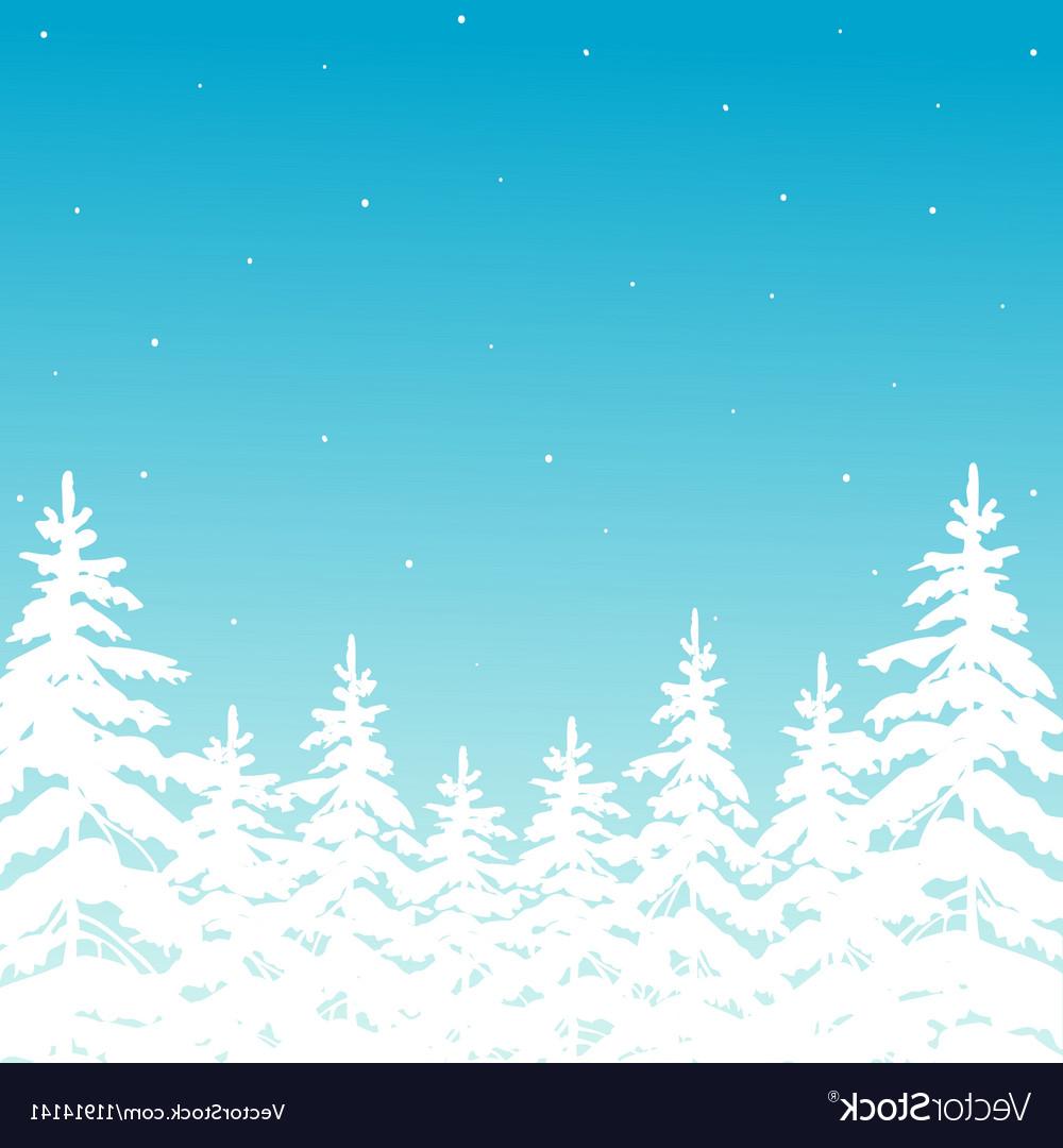 1000x1080 Unique Winter Forest Vector Pictures Free Vector Art, Images