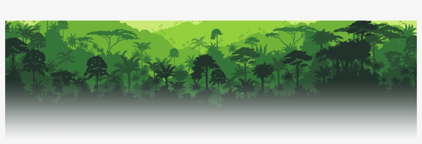 820x280 Free Tropical Forest Vector Png Image Transparent Png Free