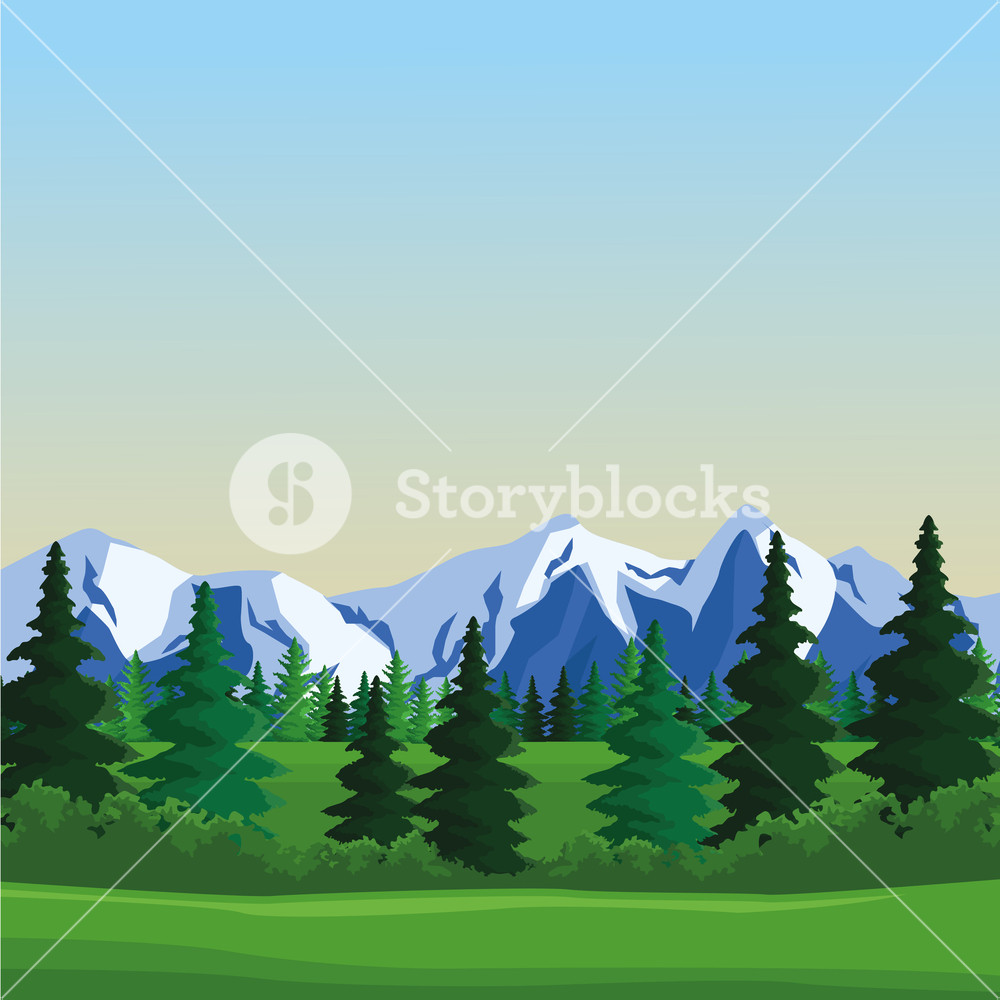 Forest Vector Free at Vectorified.com | Collection of Forest Vector ...