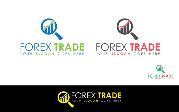 600x375 Forex Trade Logo Template