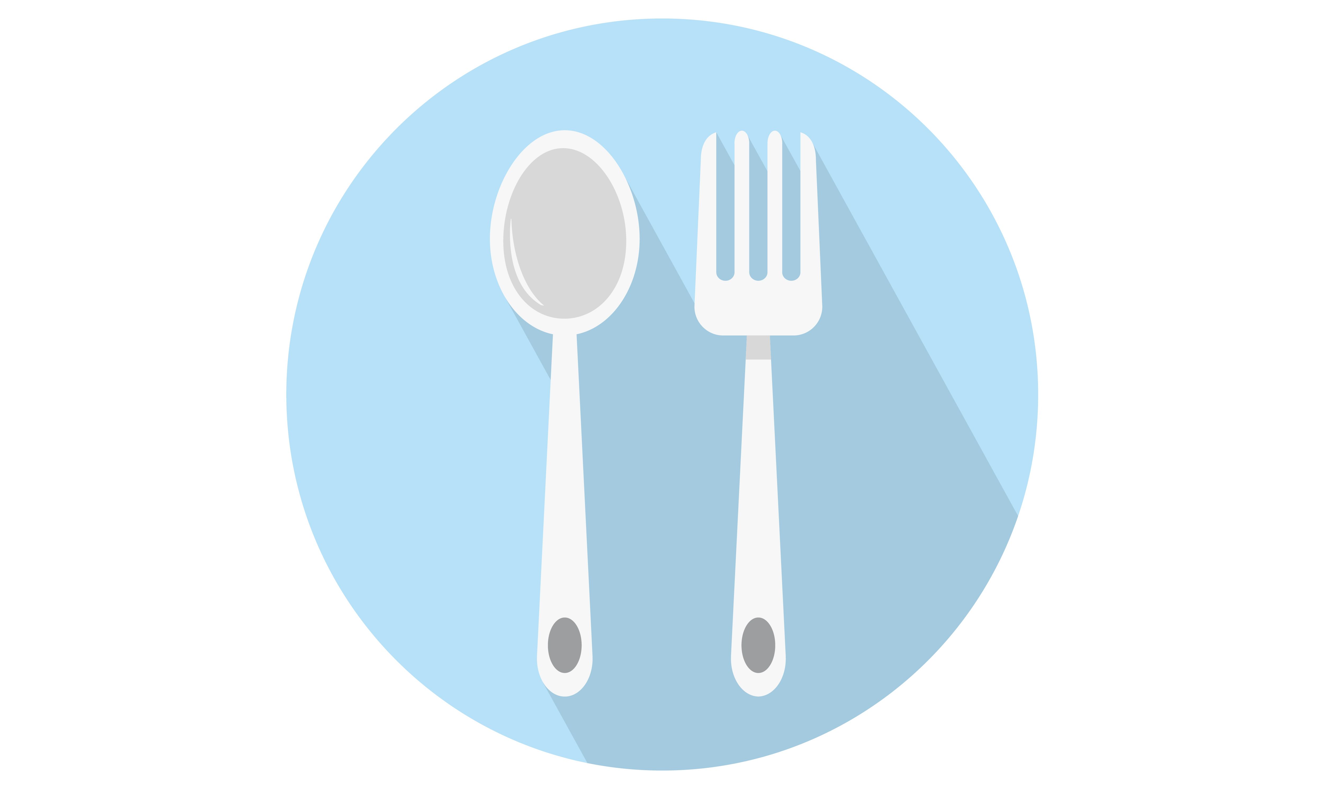 5000x3000 Fork And Spoon Vector Icons Food Icons