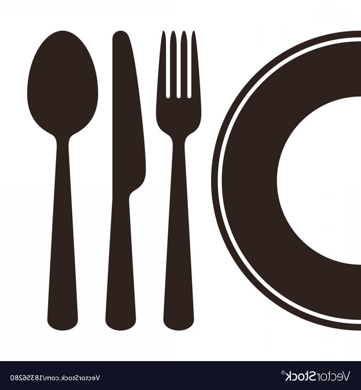 1200x1296 Plate Knife Fork And Spoon Vector Soidergi