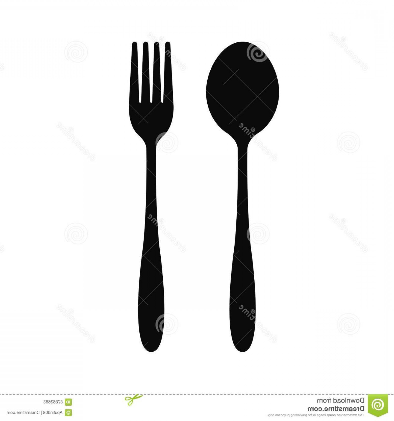 1560x1668 Stock Illustration Fork Spoon Icon Vector Isolated Image Geekchicpro