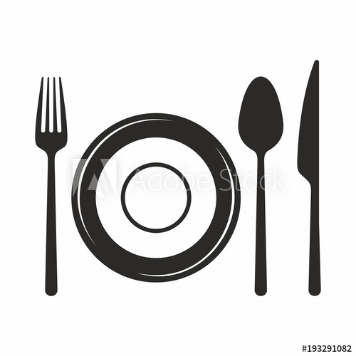 Fork Knife Spoon Vector at Vectorified.com | Collection of Fork Knife ...