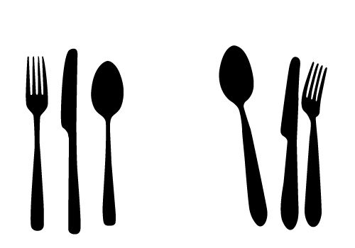 Free Spoon Knife And Fork Vectors For Your Kitchen Designs 500x350 Free Spoon Knife And Fork Vectors For Your Kitchen Designs