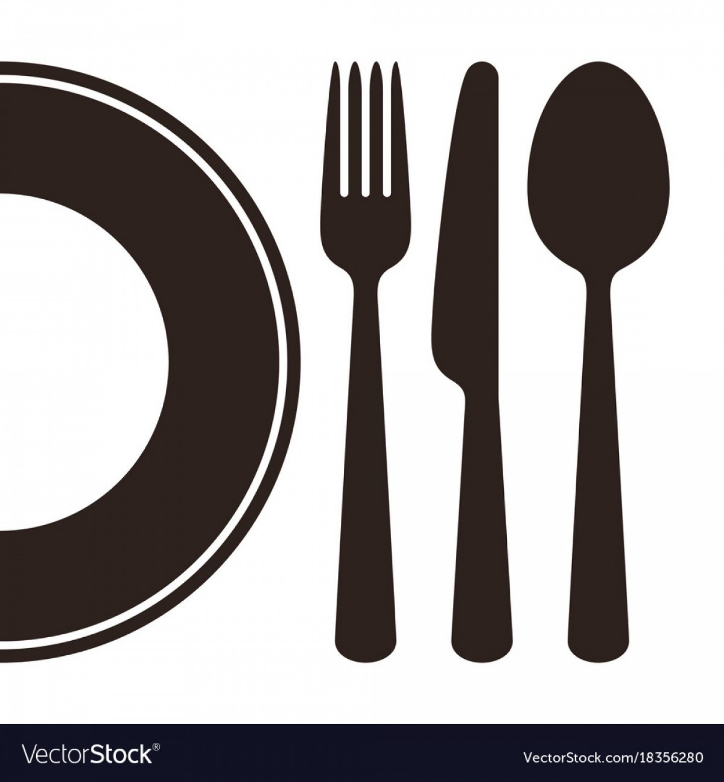 Plate Knife Fork And Spoon Vector Cqrecords 1440x1555 Plate Knife Fork And Spoon Vector Cqrecords