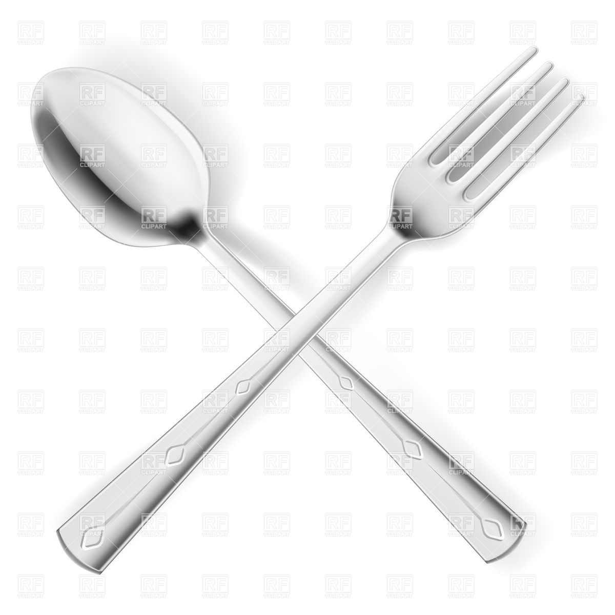Crossed Spoon And Fork Vector Image Of Food And Beverages Dvarg 1200x1200 Crossed Spoon And Fork Vector Image Of Food And Beverages Dvarg