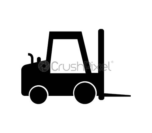 Forklift Icon, Stock Vector Crushpixel 500x438 Forklift Icon, Stock Vector Crushpixel