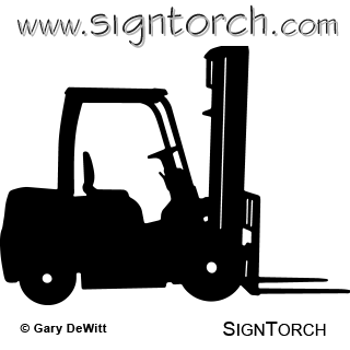 Forklift Clipart Black White Collection 320x320 Forklift Clipart Black White Collection