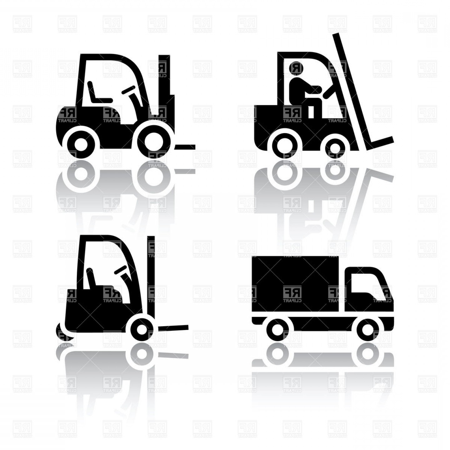 Lift Truck Forklift Vector Clipart Hoodamathrun 1440x1440 Lift Truck Forklift Vector Clipart Hoodamathrun