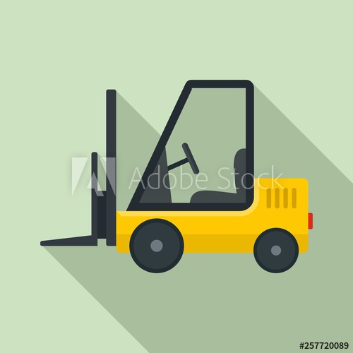 Port Forklift Icon Flat Illustration Of Port Forklift Vector Icon 500x500 Port Forklift Icon Flat Illustration Of Port Forklift Vector Icon