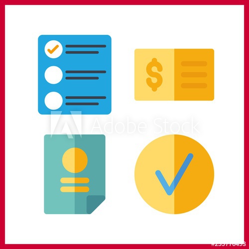 500x500 Form Icon Vector Illustration Form Set Agreement And List