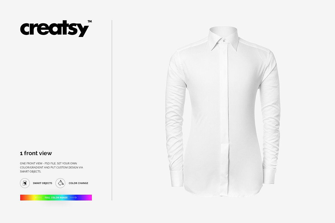 Formal Dress Shirt Mockup 1160x772 Formal Dress Shirt Mockup