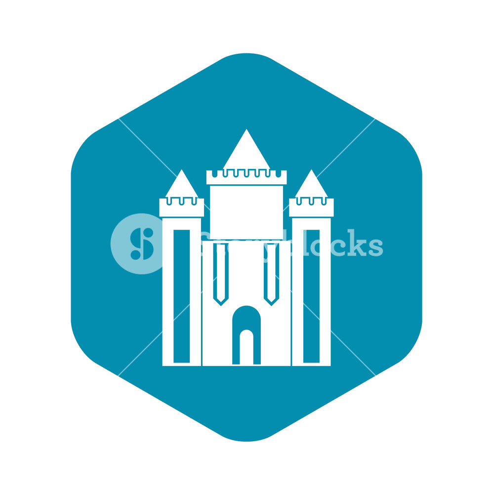 1000x1000 Ancient Fort Icon Simple Illustration Of Ancient Fort Vector Icon