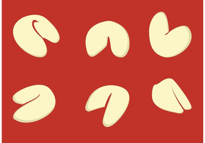 700x490 Fortune Cookie Vector Illustrations