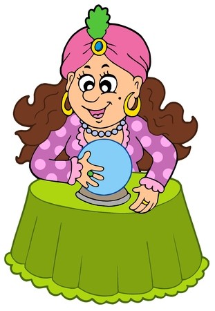 Fortune Teller With Crystal Ball 311x450 Fortune Teller With Crystal Ball