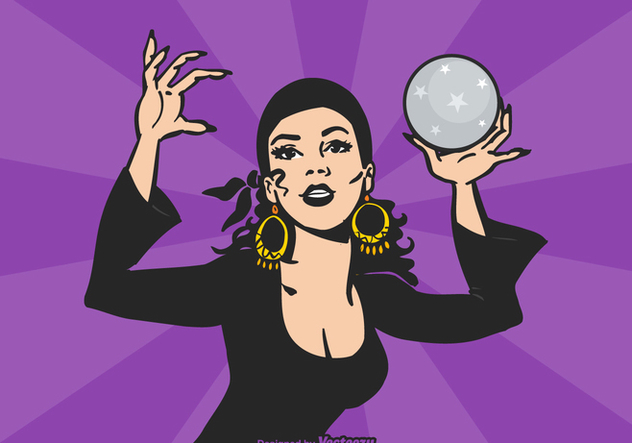 Free Vector Gipsy Fortune Teller Free Vector Download 632x443 Free Vector Gipsy Fortune Teller Free Vector Download