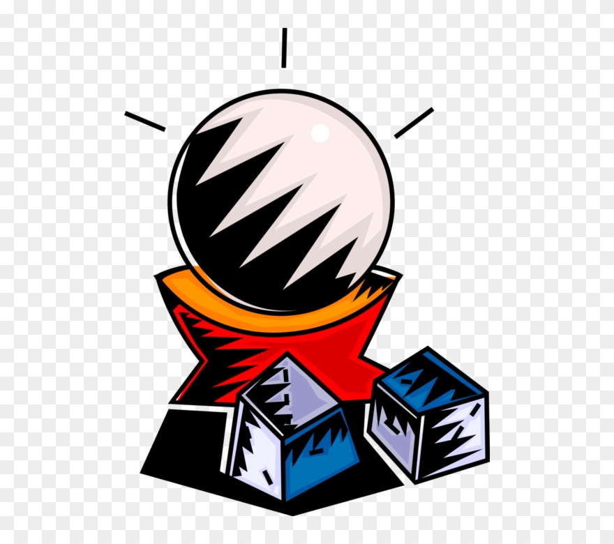 Vector Illustration Of Fortune Teller Sorcerer Crystal Clipart 880x780 Vector Illustration Of Fortune Teller Sorcerer Crystal Clipart