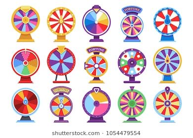 390x280 Roulette Fortune Spinning Wheels Flat Icons Casino Money Games