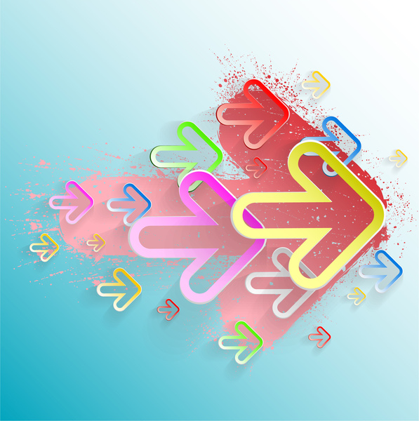 597x600 Forward Arrow Background Free Vector In Adobe Illustrator