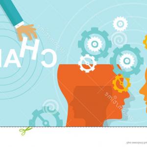 300x300 Stock Illustration Change Management Concept Improvement Direction