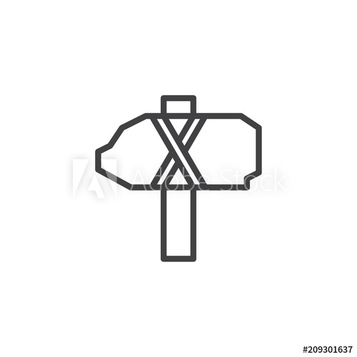 Ancient Stone Axe Outline Icon Linear Style Sign For Mobile 500x500 Ancient Stone Axe Outline Icon Linear Style Sign For Mobile