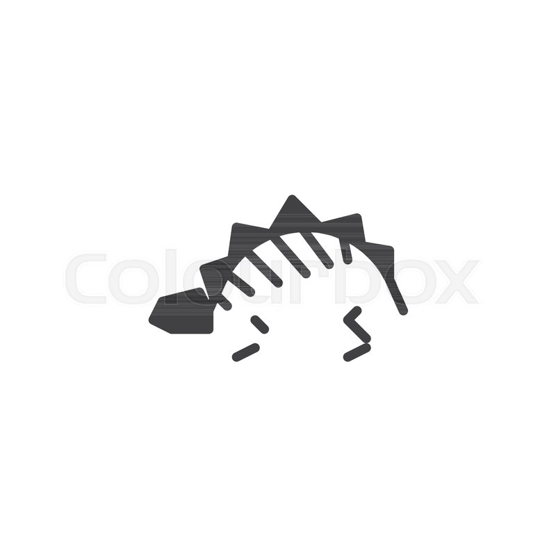 Dinosaur Remains Fossil Vector Icon Stock Vector Colourbox 800x800 Dinosaur Remains Fossil Vector Icon Stock Vector Colourbox