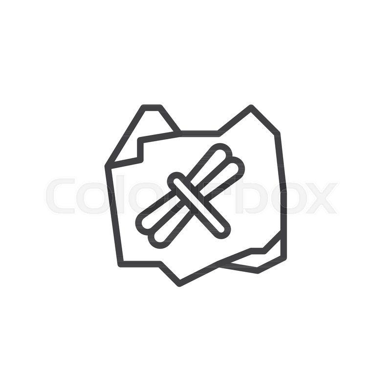Dragonfly Fossil Outline Icon Linear Stock Vector Colourbox 800x800 Dragonfly Fossil Outline Icon Linear Stock Vector Colourbox