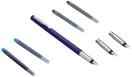 425x249 Parker Parker Vector Standard Blue Ct Calligraphy Fountain Pen