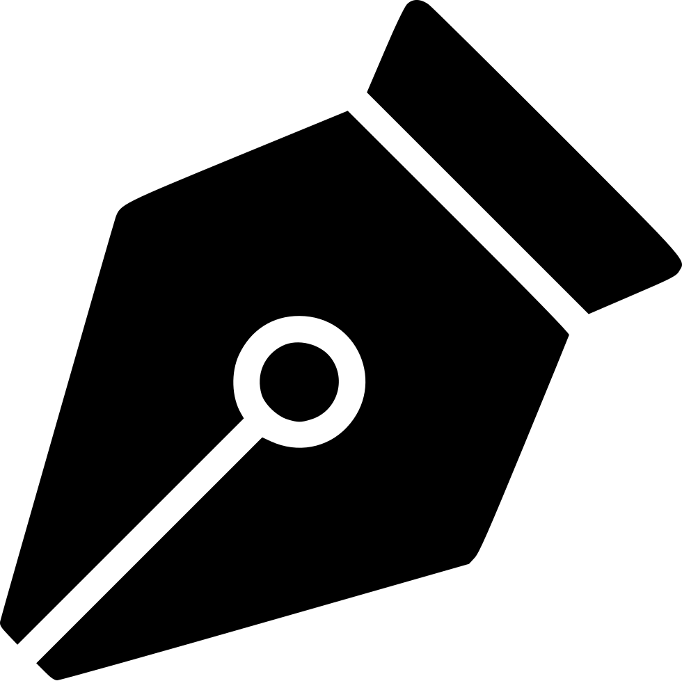 980x979 Vector Fountain Pen Draw Calligraphy Graphic Png Icon Free