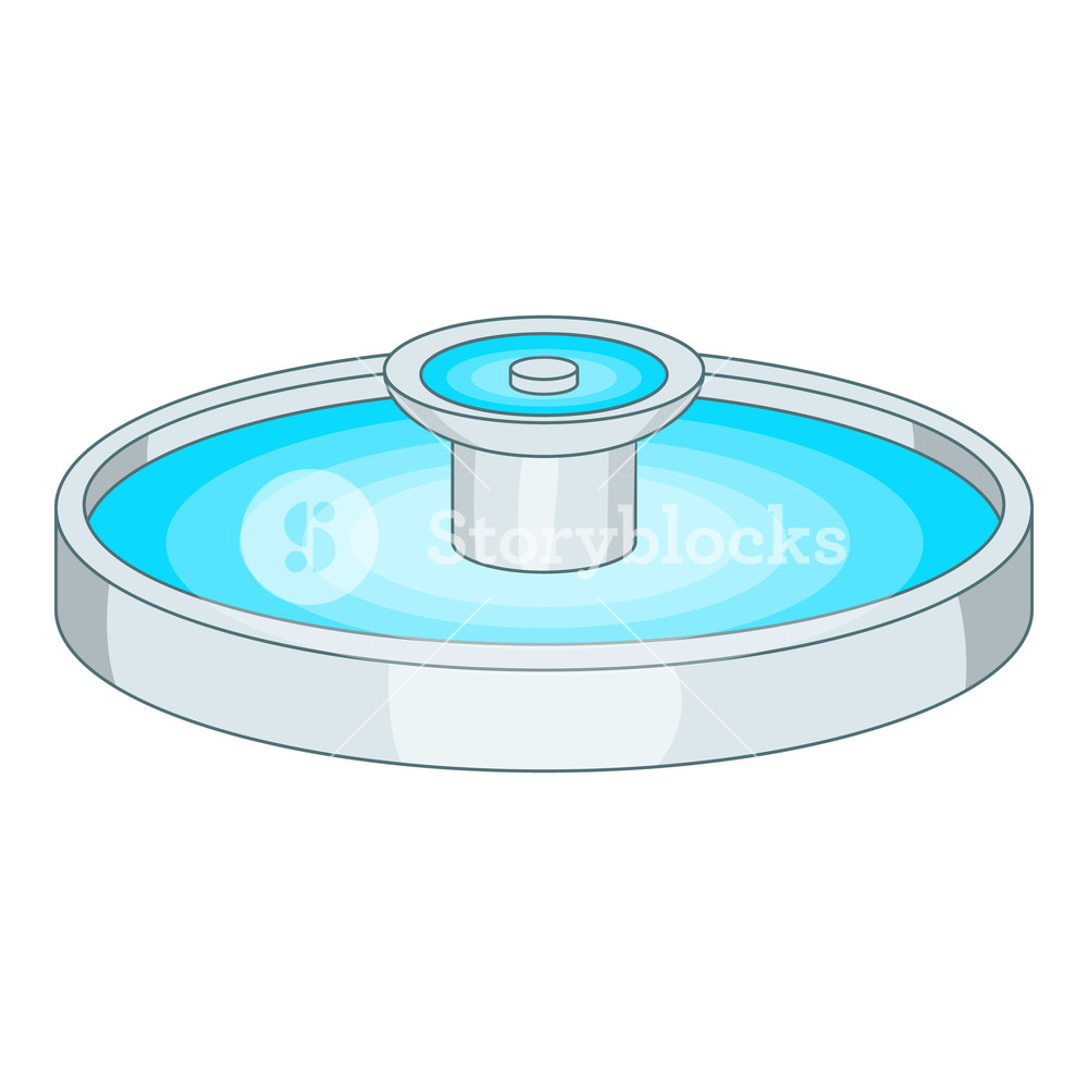Fountan Cartoon Illustration Of Fountain Vector Icon 1000x1000 Fountan Cartoon Illustration Of Fountain Vector Icon