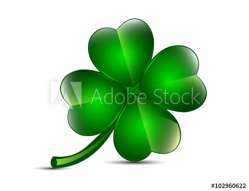 500x383 Four Leaf Clover