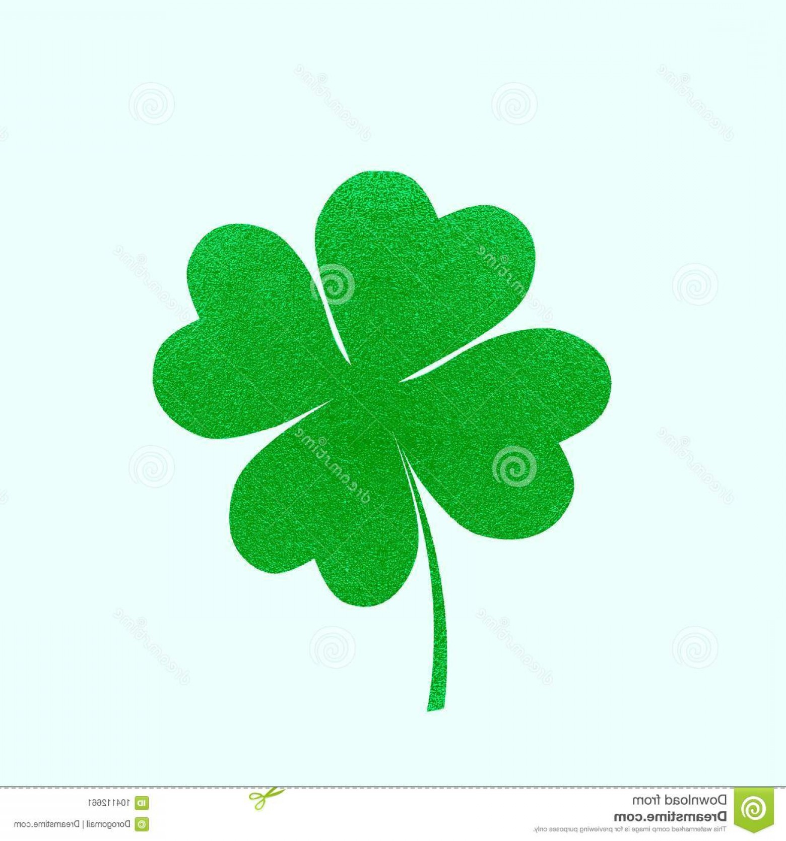 1560x1668 Irish Holiday Saint Patricks Day Leaves Clover Vector Illustration