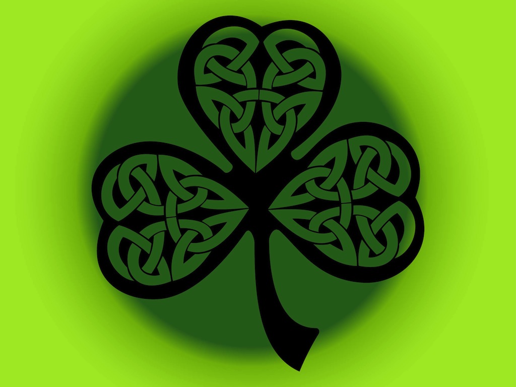 Four Leaf Clover Vector Art Graphics 1024x768 Four Leaf Clover Vector Art Graphics