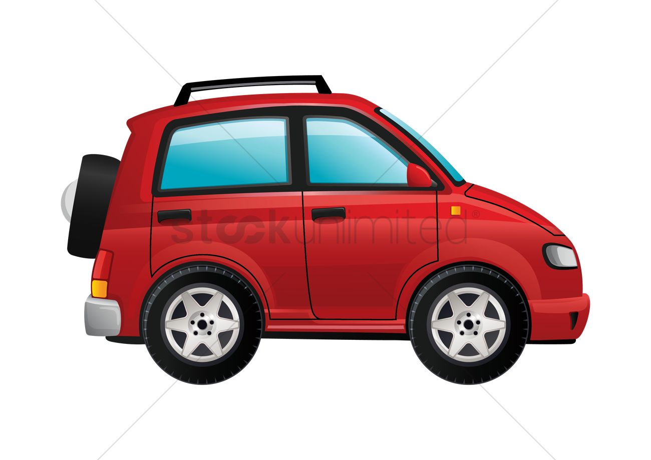 1300x919 Four Wheeler Vector Image