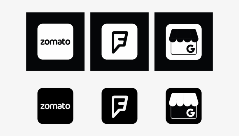 Free Vector Social Media Icons Zomato, Foursquare 820x465 Free Vector Social Media Icons Zomato, Foursquare