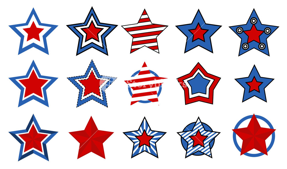 1000x589 Stars Vectors For Of July Vector Illustration Royalty Free