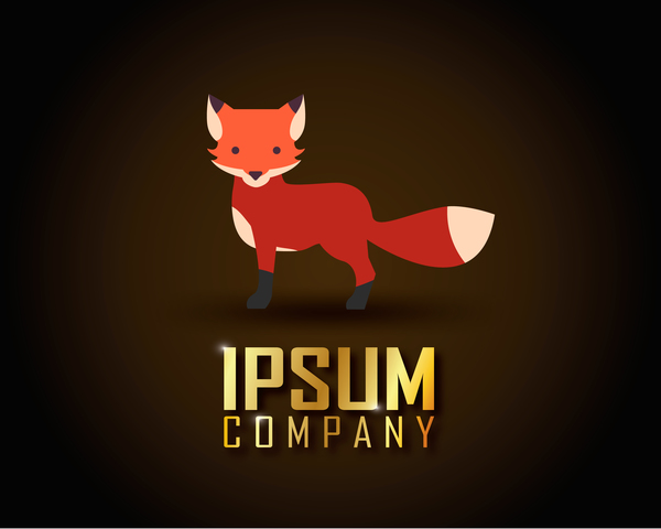 600x480 Fox Logo Company Vector Design