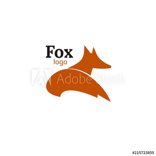 500x500 Vector Fox Business Icon For The Company Logo For Pet Shop