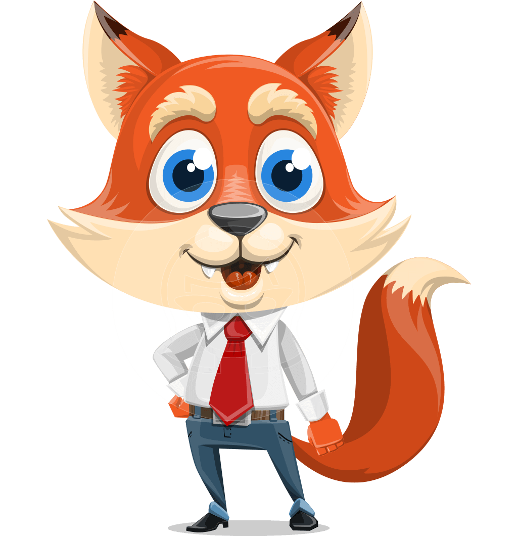 1025x1060 Fox Businessman Cartoon Vector Character Aka Ben Tails