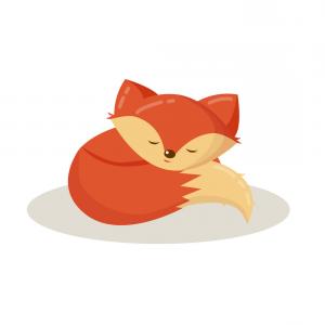 300x300 Cartoon Animal Cute Fox Vector Cqrecords