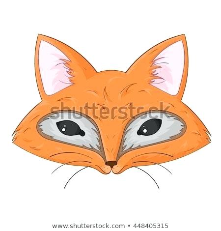 450x470 Painted Fox Face