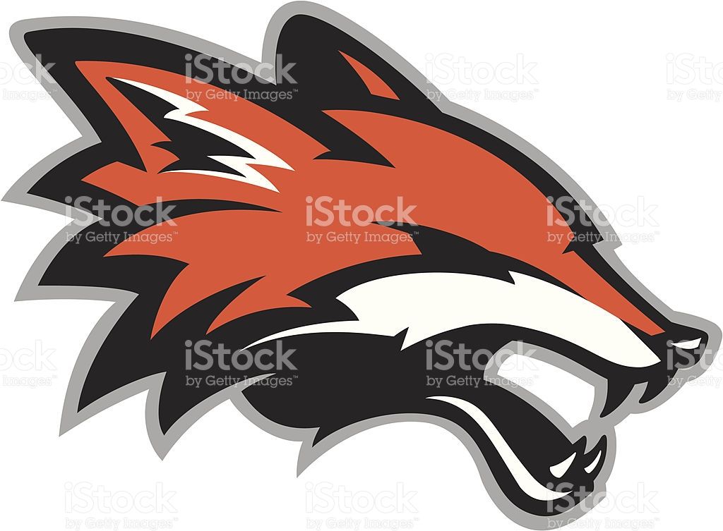 1024x753 Powerful Designed Fox Head Mascot All Colors Are Separated