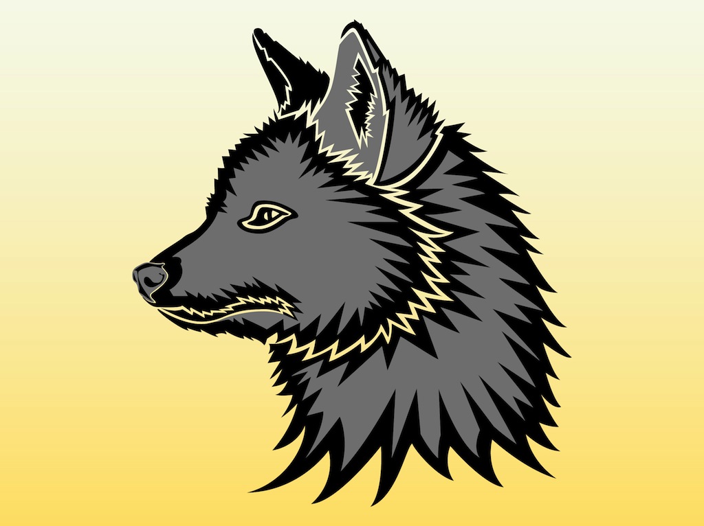 1024x766 Fox Head Vector Art Graphics